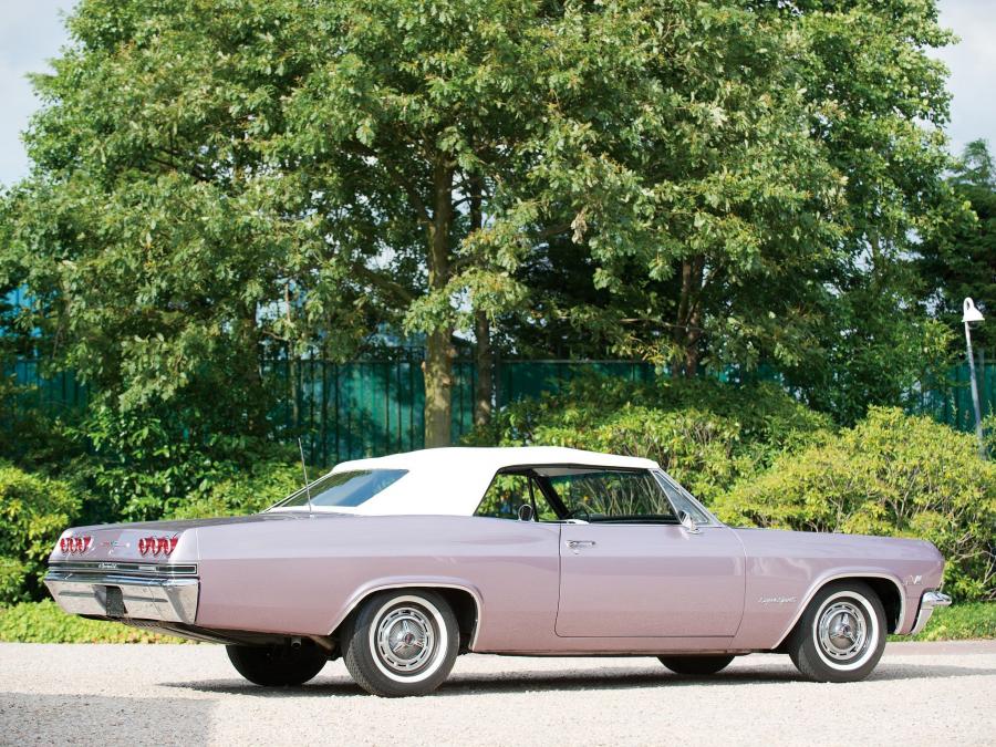  Chevrolet Impala SS 396 Convertible 1965 года  (фото 12 из 29)